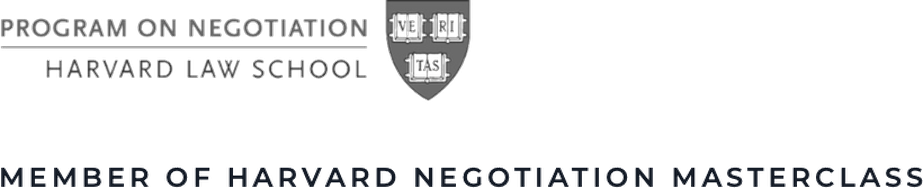Program on Negotiation, Harvard Law School &ndash; Member of Harvard Negotiation Masterclass