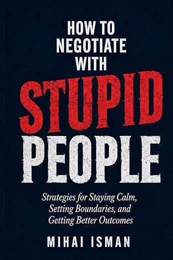 Buchcover: How to negotiate with stupid people von Mihai Isman