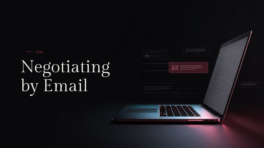 Negotiation tool: Negotiating by Email