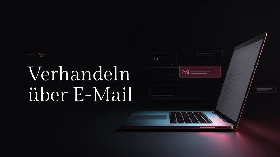 Negotiation Tool: Verhandeln über E-Mail