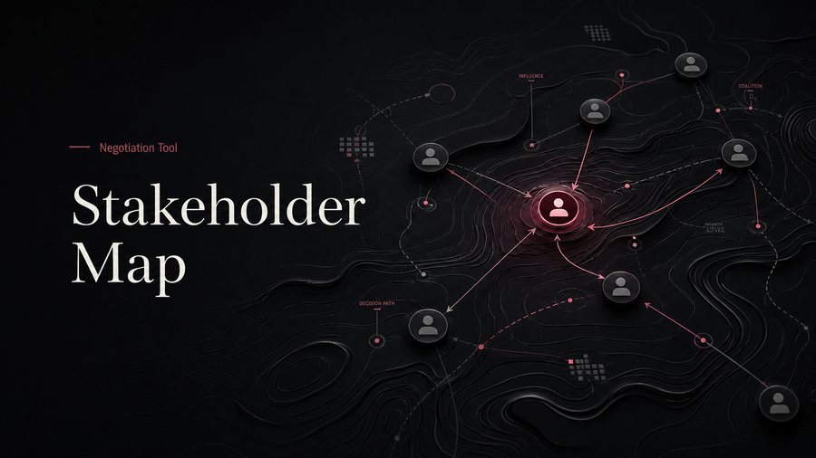 Negotiation Tool: Stakeholder Map